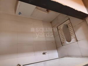 Bathroom in 1 BHK Apartment at Chamunda Residency, Ghansoli – for Rent