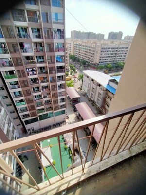Balcony in 1 BHK Apartment at Poonam Vista, Virar West – for Rent