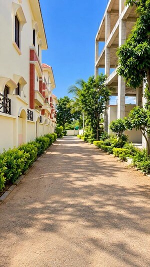 4 BHK Villa – Exterior View View at Eden Garden Kokapet, Kokapet - for Rent
