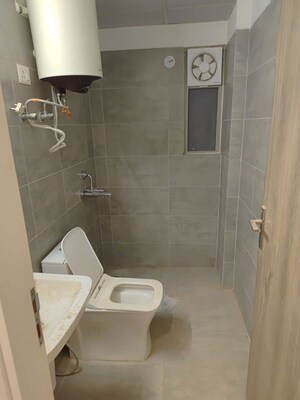 Bathroom in 2.5 BHK Builder Floor at Smart World Gems, Sector 89 – for Rent
