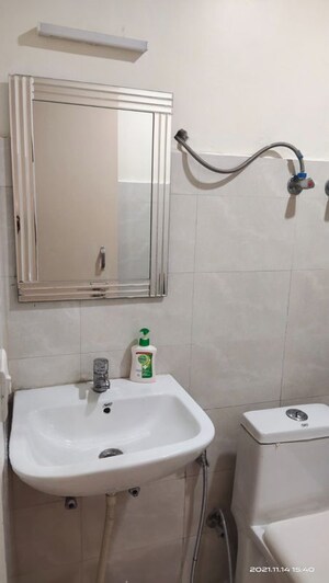 Bathroom in 2 BHK Apartment at Conscient Habitat 102, Sector 102 – for Rent