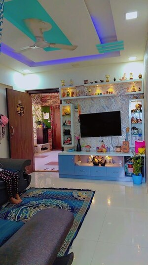Bedroom in 2 BHK Apartment at Tulip Infinity Planet, Moshi – for Rent