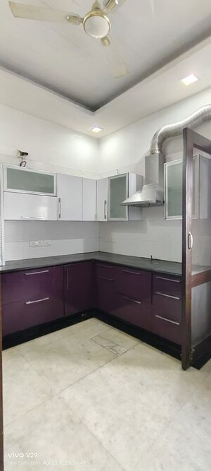 Kitchen in 3 BHK Builder Floor at Pamposh Enclave – for Sale