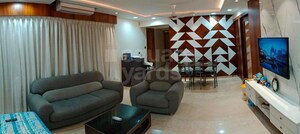 Living Room in 3 BHK Apartment at NG Grand Plaza, Ghansoli – for Rent