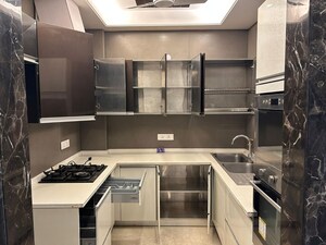 Kitchen in 3 BHK Builder Floor at Greater Kailash I – for Rent