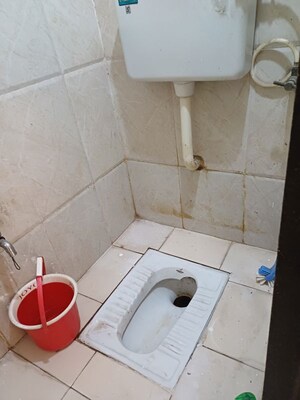 Bathroom in 1 BHK Apartment at Bhakti Palace Ghansoli, Ghansoli – for Rent