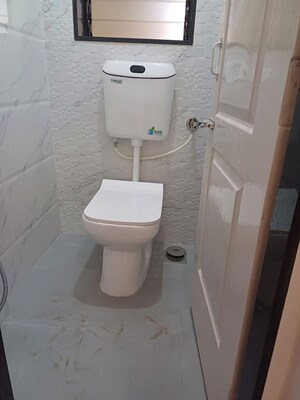 Bathroom in 1 BHK Apartment at Vimla Plaza, Ghansoli – for Rent