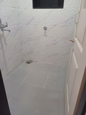 Bathroom in 1 BHK Apartment at Vimla Plaza, Ghansoli – for Rent