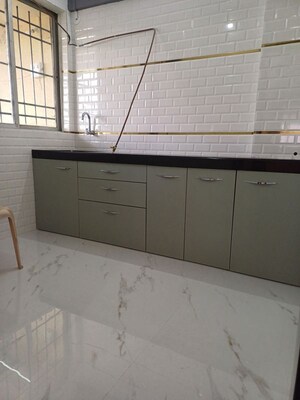 Kitchen in 1 BHK Apartment at Vimla Plaza, Ghansoli – for Rent