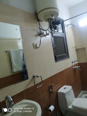 Bathroom in  Pg at Sushant Lok I – for Rent