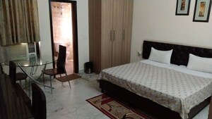 Bedroom in  Pg at Sushant Lok I – for Rent