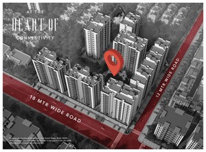 3 BHK Apartment – Exterior View View at Naranpura - for Sale