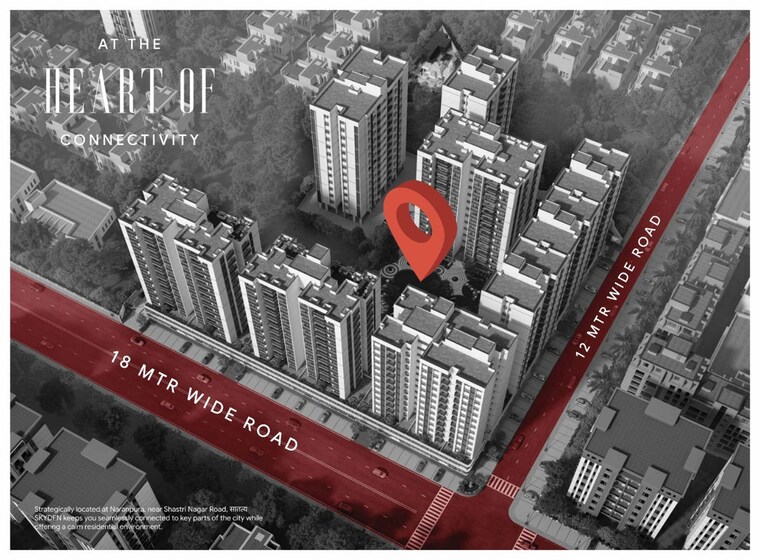 Exterior View, naranpura 3 Bedroom 244 Sq.Yd. Apartment In Naranpura Ahmedabad 10704351