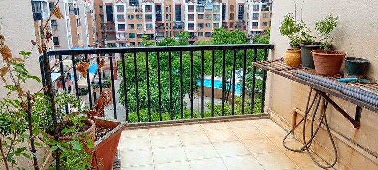 Balcony, goel-ganga-nebula 3 Bedroom 2530 Sq.Ft. Penthouse In Viman Nagar Pune 10705162