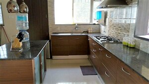 Kitchen in 4 BHK Villa at Green Groves Apartment, Wagholi – for Rent