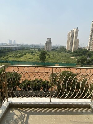 Staircase in 5 BHK Apartment at BPTP Park Prime, Sector 66 – for Rent