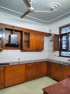 Kitchen in 6 BHK Builder Floor at RBC II, Sushant Lok I – for Rent