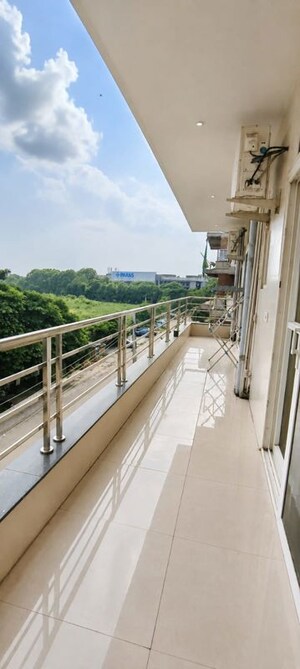 Balcony in 1.5 BHK Builder Floor at Sector 55 – for Rent