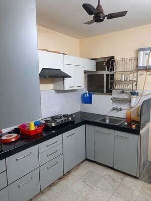 Kitchen in 3 BHK Apartment at Tilak Nagar – for Sale