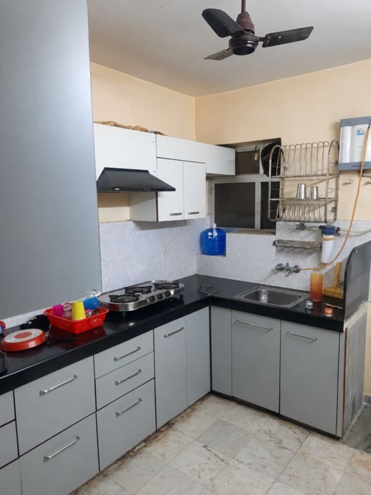 Kitchen, tilak nagar 3 Bedroom 1600 Sq.Ft. Apartment In Tilak Nagar Jaipur 10706654