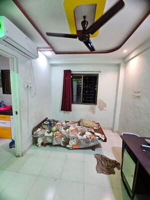 Bedroom in 1 BHK Apartment at Meghmalhar CHS Ghansoli, Ghansoli – for Rent