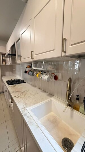 Kitchen in 3 BHK Apartment at Goyal Orchid Piccadilly, Thanisandra Main Road – for Rent