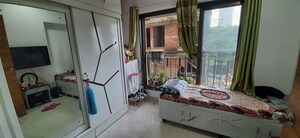 Kitchen in 1.5 BHK Apartment at Prayag Heights, Dindoshi – for Rent