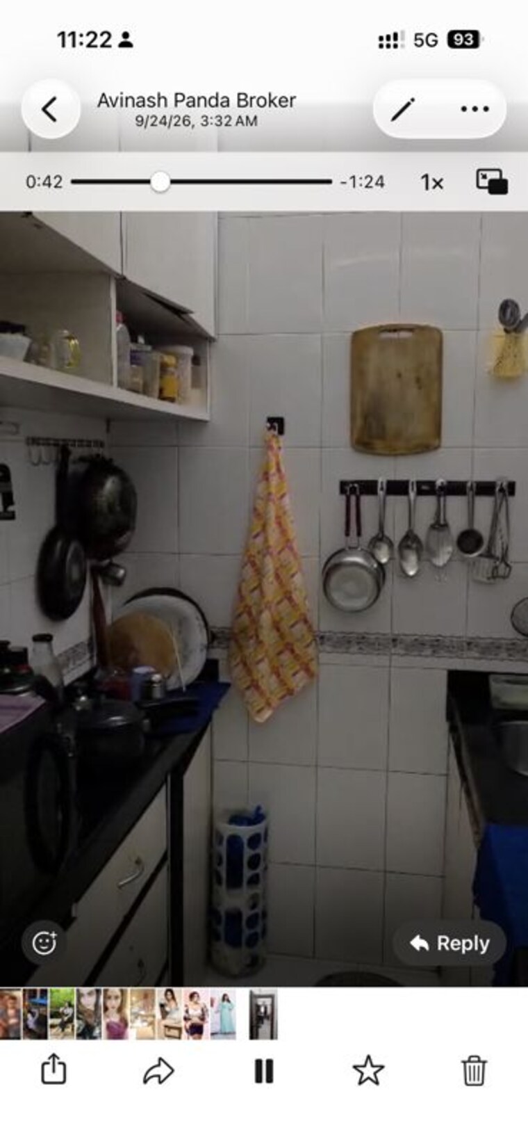 Kitchen, candy-castle 1 Bedroom 500 Sq.Ft. Apartment In Colaba Mumbai 10706785