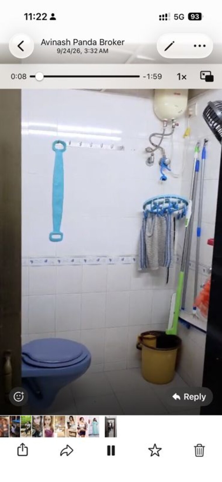 Bathroom, candy-castle 1 Bedroom 500 Sq.Ft. Apartment In Colaba Mumbai 10706785