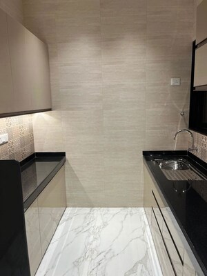 Kitchen in 2 BHK Builder Floor at Bhagwati Celestria, T.T.C. Industrial Area – for Sale