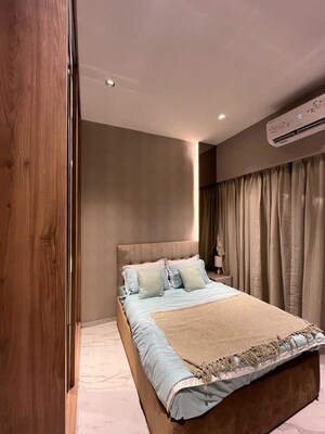 Bedroom in 2 BHK Builder Floor at Bhagwati Celestria, T.T.C. Industrial Area – for Sale