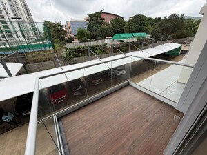 Balcony in 2 BHK Apartment at Kasturi Apostrophe Hinjawadi, Hinjewadi – for Rent