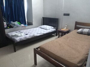 Bedroom in 4 BHK Apartment at Harsiddh Park CHS, Vasant Vihar – for Rent