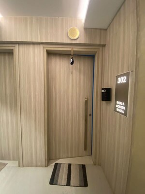 Bathroom in 2 BHK Apartment at Rustomjee Paramount, Khar West – for Rent