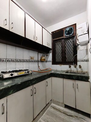 Kitchen in 2 BHK Builder Floor at Saket – for Rent