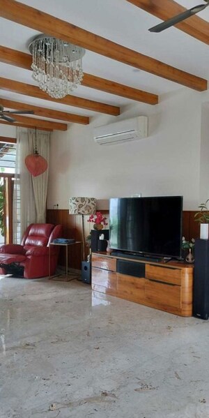 Living Room in 4 BHK Villa at Sunny Brooks, Sarjapur Road – for Rent