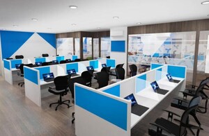 Team Area in  Office Space at Omkar The Summit Business Bay, Andheri East – for Rent