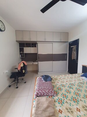 Bedroom in 2.5 BHK Apartment at Shriram Luxor, Hennur Road – for Rent