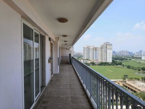 Balcony in 3 BHK Builder Floor at Sector 21 – for Rent
