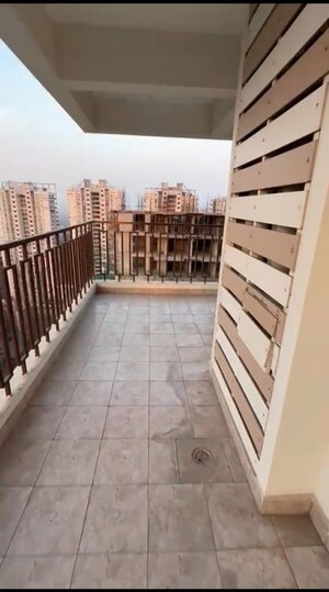 Balcony in 3 BHK Apartment at SKA Divya Towers, Sector 16 Greater Noida – for Sale