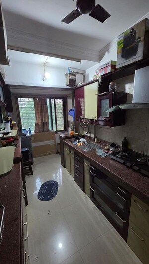 Kitchen in 2 BHK Apartment at Sai Simran Tower, Chembur – for Rent