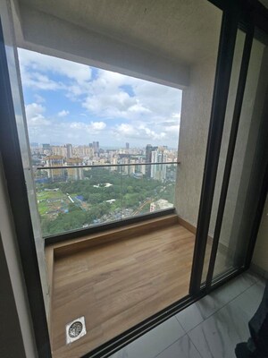 Balcony in 2 BHK Apartment at Raymond Ten X Habitat, Pokhran Road No Two – for Rent