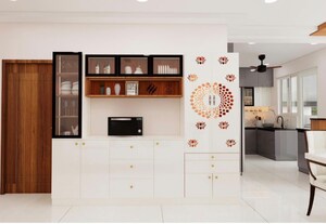 Floor Plan in 3 BHK Apartment at Aurobindo Kohinoor, Serilingampally – for Rent