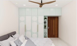 Bedroom in 3 BHK Apartment at Aurobindo Kohinoor, Serilingampally – for Rent