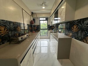 Kitchen in 3 BHK Apartment at Gurukrupa Divyam, Ghatkopar East – for Rent