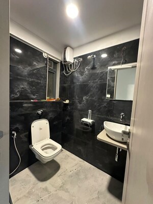 Bathroom in 3 BHK Apartment at Gurukrupa Divyam, Ghatkopar East – for Rent