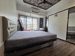 Bedroom in 3 BHK Apartment at Dheeraj Valley, Goregaon East – for Rent