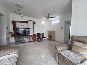 Living Room in 3 BHK Apartment at Dheeraj Valley, Goregaon East – for Rent