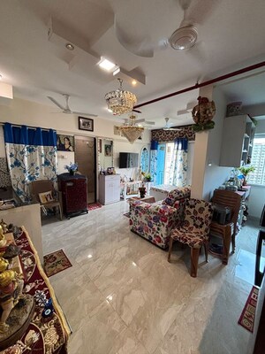 Living Room in 1 RK Apartment at Platinum Casa Millennia, Andheri West – for Rent