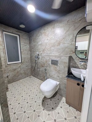 Bathroom in 1 BHK Builder Floor at Sector 46 – for Rent